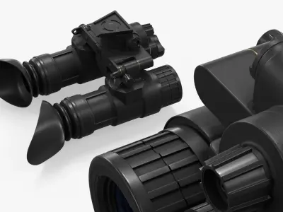 L3Harris AN PVS-31A Binocular Night Vision Device 3D model