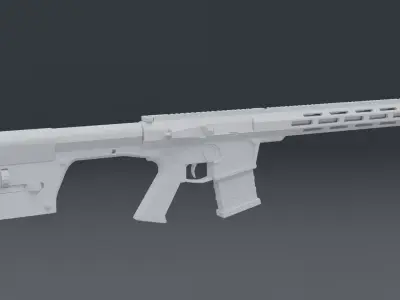 Zbroyar Z-10 UAR-10 Game-Ready Low-poly 3D model