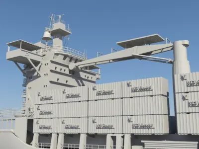 ship 3D model
