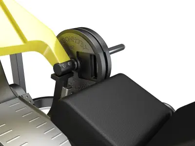 Technogym - Plate Loaded - Leg Press 3D model