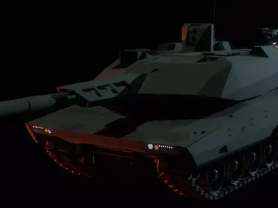 Tiger 3A 3D model
