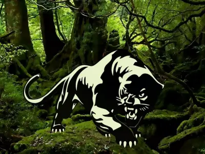 Panther Free 3D model