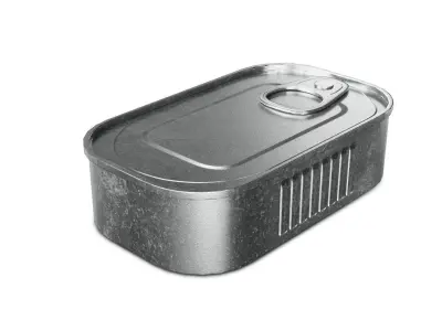 Sardine Can Low-poly 3D model