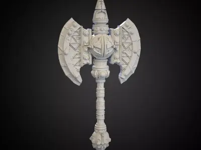 Stylized Axe 27 3D model