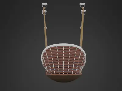 Albanese Unique Design Porch Swing Free 3D model