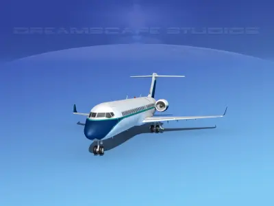 Comac ARJ21-700 Corporate 4 3D model