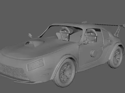 STELLA GRAVITY porsche FAVELA Free 3D model