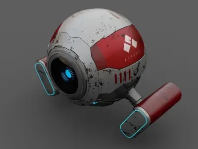 DRONE BOT  3D model