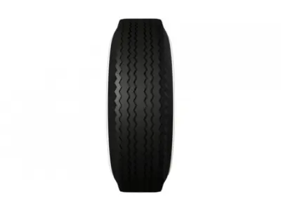 Classic Vintage Tire 3D model