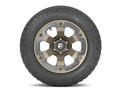 OFF ROAD WHEEL AND TIRE 2 3D model