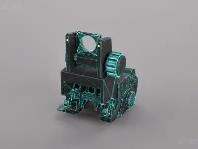 Sight EBUS - AAA 3D Asset - Game Ready Low-poly 3D model