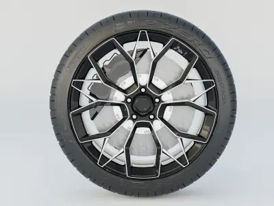 wheel 3D model