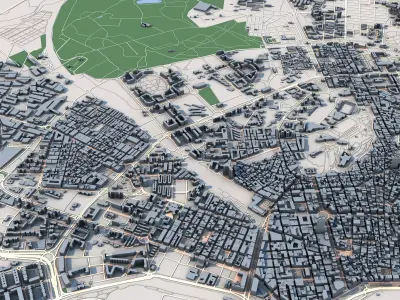 Alicante City Spain 3D model