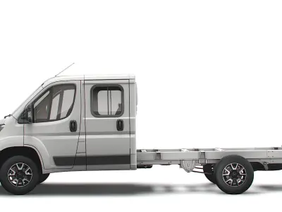 Opel Movano Chassis Truck Crew Cab 4035 WB XL 2022 3D model