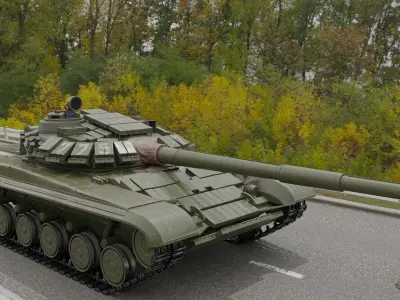 T-64 B 3D model