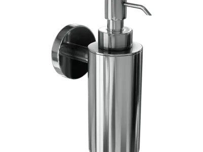  Chrome Wall Mounted Bathroom Soap Dispenser Model 