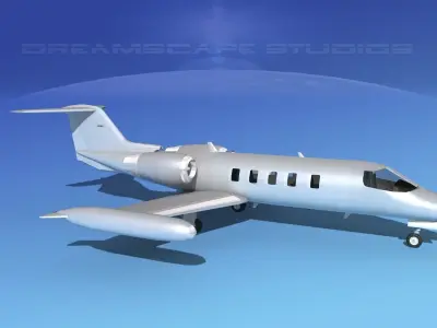Gates Learjet 35 V13 3D model