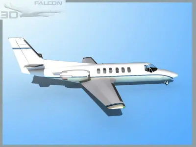 Falcon3D Citation V C560 F04 3D model