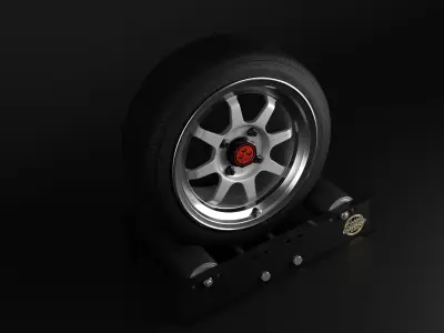 Watanabe Forging R Low-poly 3D model