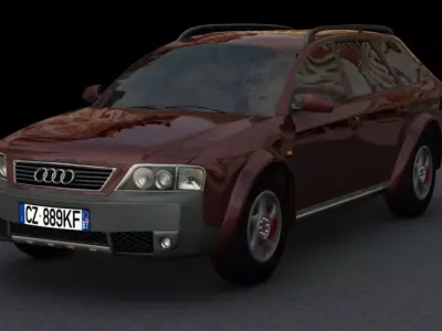 Audi Allroad A4 MAYA 2020 Free 3D model