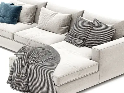 Mauro Sectional Sofa From Linteloo 3D model