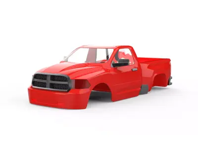 2016 Dodge Ram 1500 Classic Crew Cab 3D print model