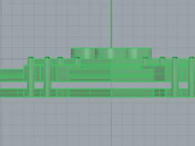 Pendente lego block Free 3D model