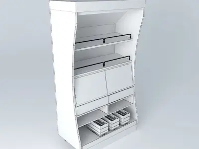 Kit611 Gondola Exhibitor Breads By Alex Marques Free 3D model