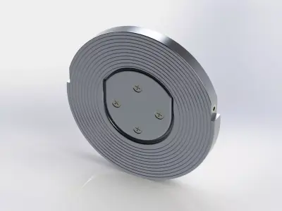 4 Inches Check Valve Free 3D model