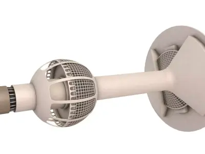 Jeddah Lighthouse 3D model