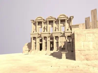 Efes Antik Kent Epheseus Ancient City 3D model