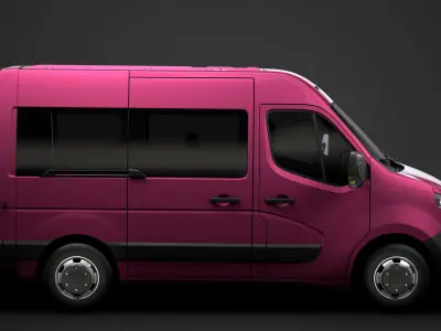 Nissan NV 400 L1H2 WindowVan 2020 3D model
