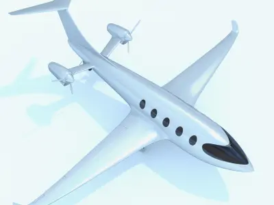 Electric Jet Alice 3D model