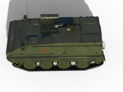 Chinese APC Type 63 3D model