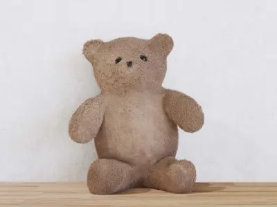 Teddy bear Free 3D model