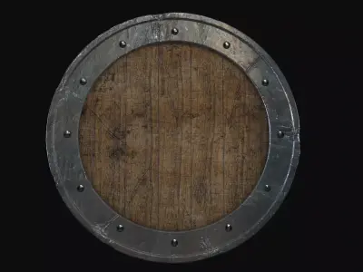 Medieval Shield 3D model