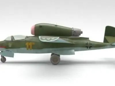 plane toy fighter jet 3D model