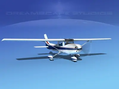 Cessna C152 Aerobat V03 3D model