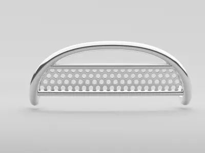 SS bumper Free 3D model