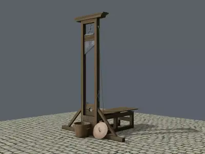 Guillotine 1789 Update Free 3D model