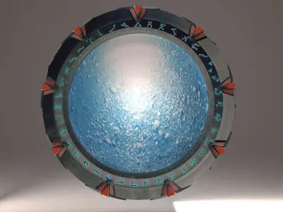 Star Gate 3D model