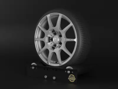 Racing Hart CP-S10 Low-poly 3D model