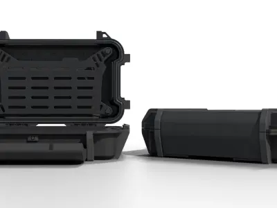Ruck case Low-poly 3D model