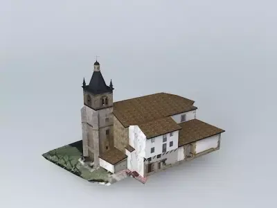 Zerain church Free 3D model