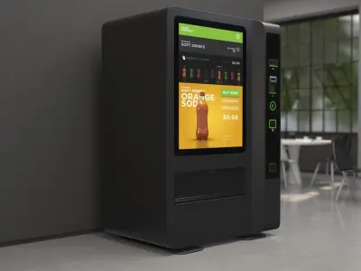 Vending Machine 3D model 7