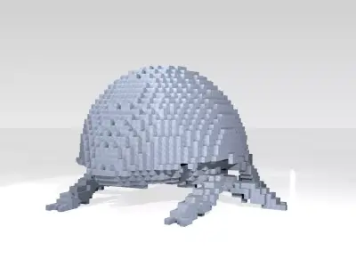 Ladybird Voxel 3D model