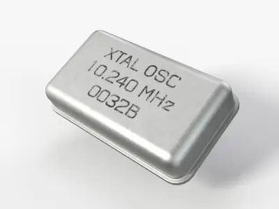 Oscillator with 2K PBR textures Low-poly 3D model