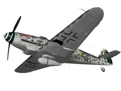 Messerschmitt Bf 109 G14 3D model