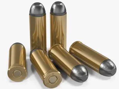 Cartridges .45 Colt 3D model