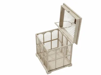 Bird-cage bird cage 3D model